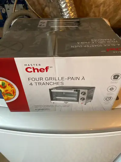 Brand new in box toaster oven, View more