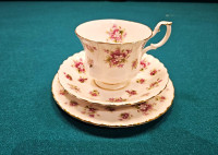 Royal Albert Sweet Violets Trio Cup Saucer Plate #85