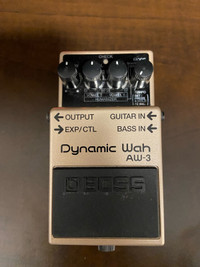 Boss AW-3 Dynamic Wah guitar pedal