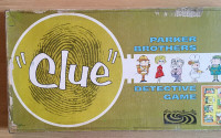 CLUE 1963 - Jeu de Parker Brothers