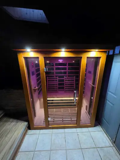 3 person infrared sauna, upgraded bluetooth sound system an, View more