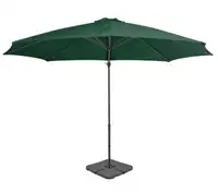 Umbrella Cover only:  New Green 9 ft Parasol Cover - $25