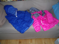 GIRLS SPRING JACKETS   PINK AND BLUE