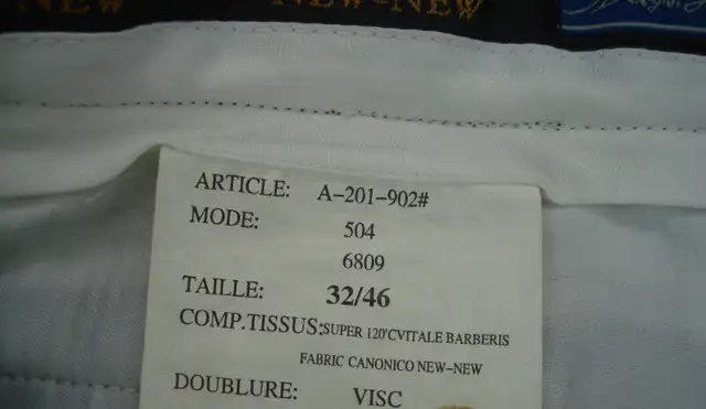 Premium Executive Suit + Pants, BRAND NEW. Great Deal!! in Men's in Mississauga / Peel Region - Image 7