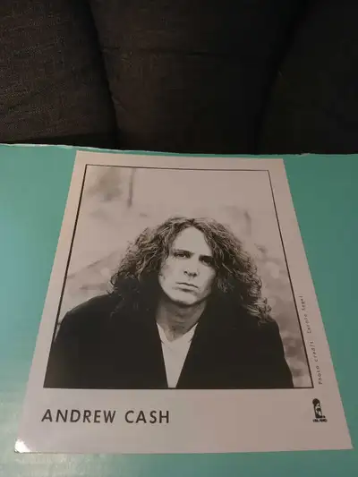 Andrew cash 8x10 press photo in very good condition , View more