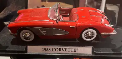 Add a piece of automotive history to your collection with this 1958 Corvette model car, which has be...