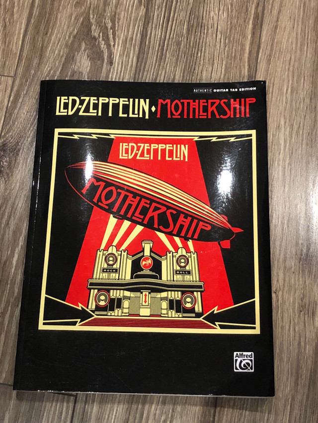 Led Zeppelin Mothership  Authentic TAB  Book in Other in Markham / York Region
