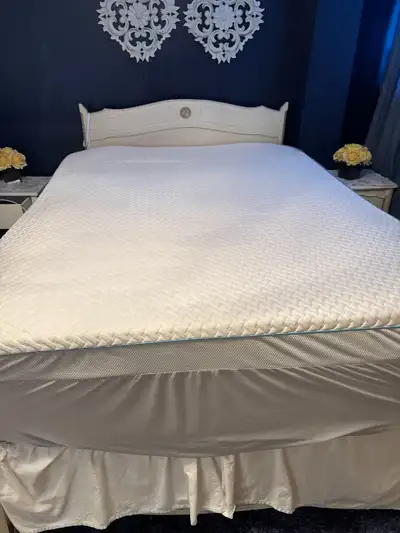Bed Frame - French Provincial (Double), gently used., View more