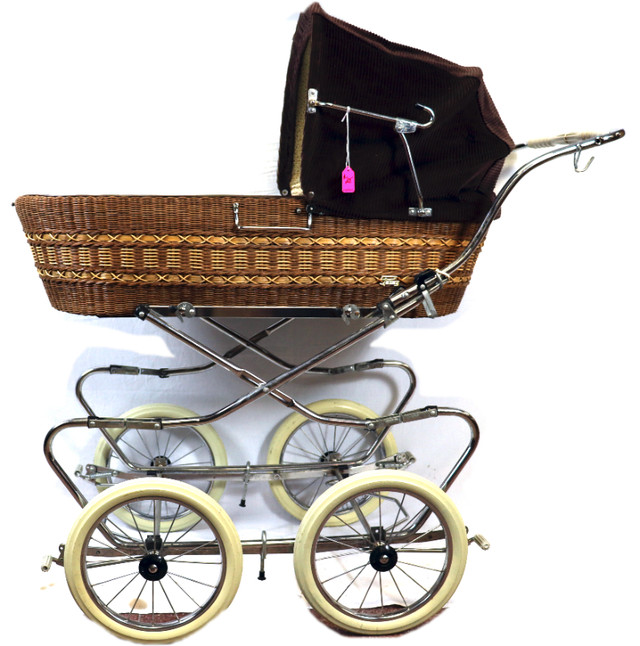 Large Vintage Baby Carriage in Arts & Collectibles in Saint John