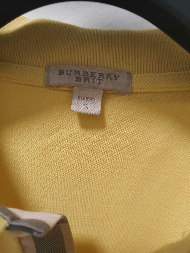 Men's Authentic Burberry Brit Polo Shirt In Great Condition  in Men's in Windsor Region - Image 2