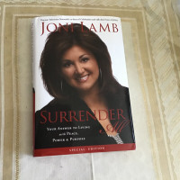 Hard Cover Book by Joni Lamb - “Surrender All”
