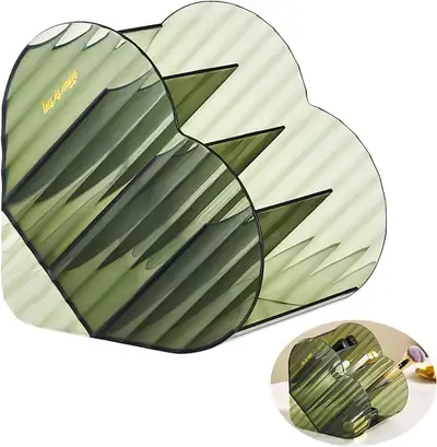 Large Capacity Makeup Brush Holder Organizer,4 Slot Love Makeup, View more