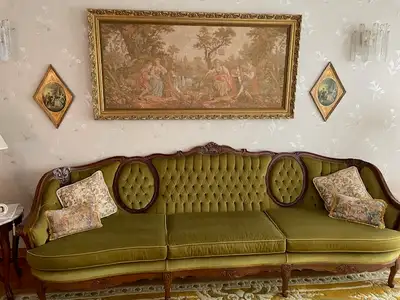 Living Room Set – Custom Hand-Carved (Louis XV Style), View more