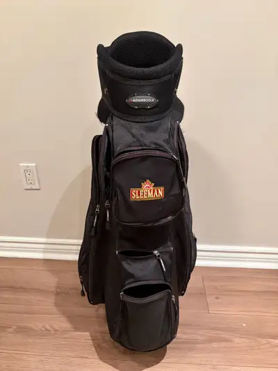 Adams Golf Cart Bag - Black With Raincover, View more