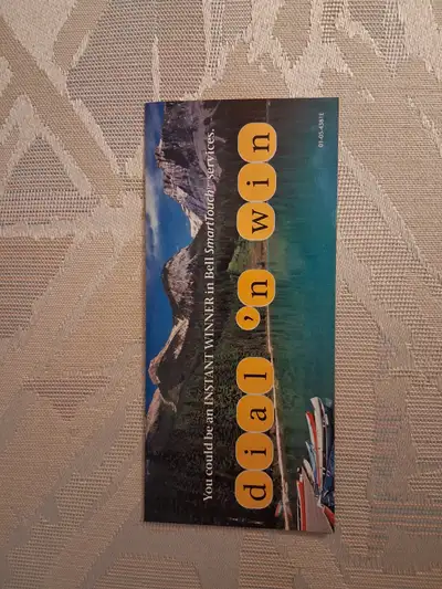 Vintage 2001 Bell SmartTouch 'Dial 'n Win' Brochure, View more