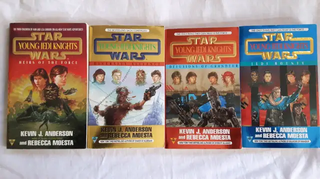 Star Wars Books Novels Young Jedi Knights (1995-97)