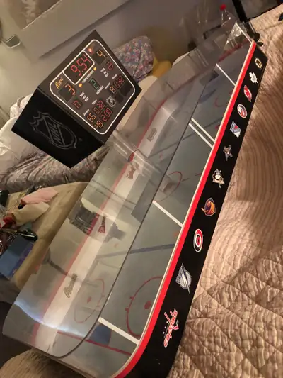 Store display, NHL HERSHEYS CHOCOLATE hockey rink, View more