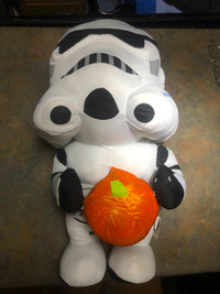 Stormtrooper with Pumpkin 22 Inch Stuffed Doll