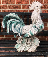 Garden Rooster Statue