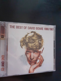 DAVID BOWIE ! THE BEST OF 1980 1987 CD DVD SET ! BRAND NEW