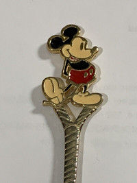 Mickey Mouse Vintage Walt Disney Production Collectible Spoon 5"