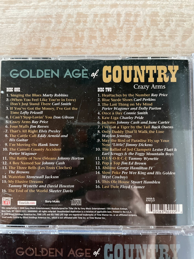 Golden age of country 11 cd box set in CDs, DVDs & Blu-ray in Kawartha Lakes - Image 4
