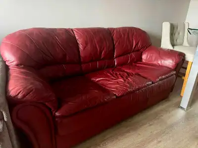 Leather Sofa, View more