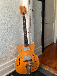 1965 Airline Kay Barney Kessel vintage electric guitar