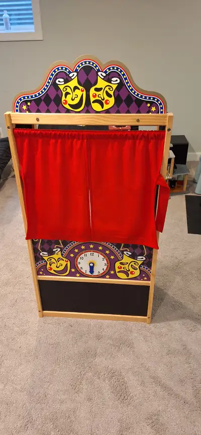 Kids Puppet Theatre (Melissa & Doug )- !!!ASKING $20 !!!, View more