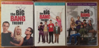 BIG BANG THEORY SEASONS  1, 2, 3 on DVD ( New /Sealed )