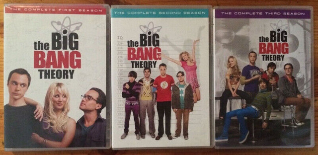 BIG BANG THEORY SEASONS  1, 2, 3 on DVD ( New /Sealed ) in CDs, DVDs & Blu-ray in City of Halifax