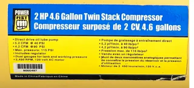 2HP 4.6 Gallon Air Compressor | Power Tools | Ottawa | Free local ...