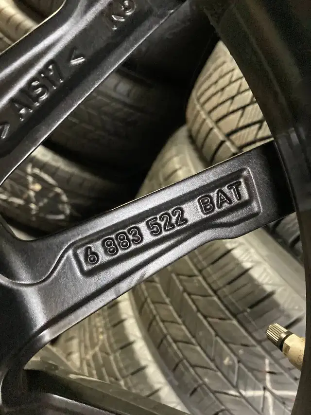 225/60R18 BMW X3 OEM USED RUNFLAT WINTER WHEELS 5x112 PIRELLI85% in Tires & Rims in City of Toronto - Image 8