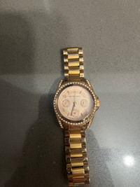 MK Gold Watch