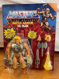 Motu masters of the universe he-man battle armor armour retro