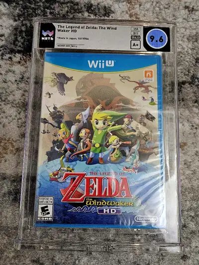 The Windwaker HD Wii U - 1st Edition & Gold, View more