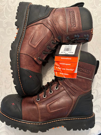 Brand New Dakota 8” X-toe STCP welted work boots Sz 10.5