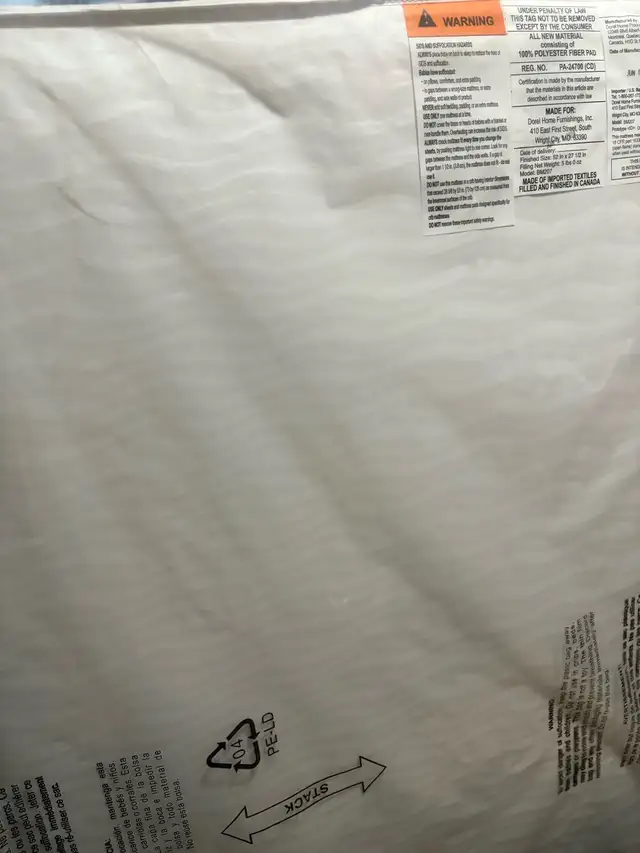 Safety 1st Crib Mattress in Cribs in City of Toronto - Image 2