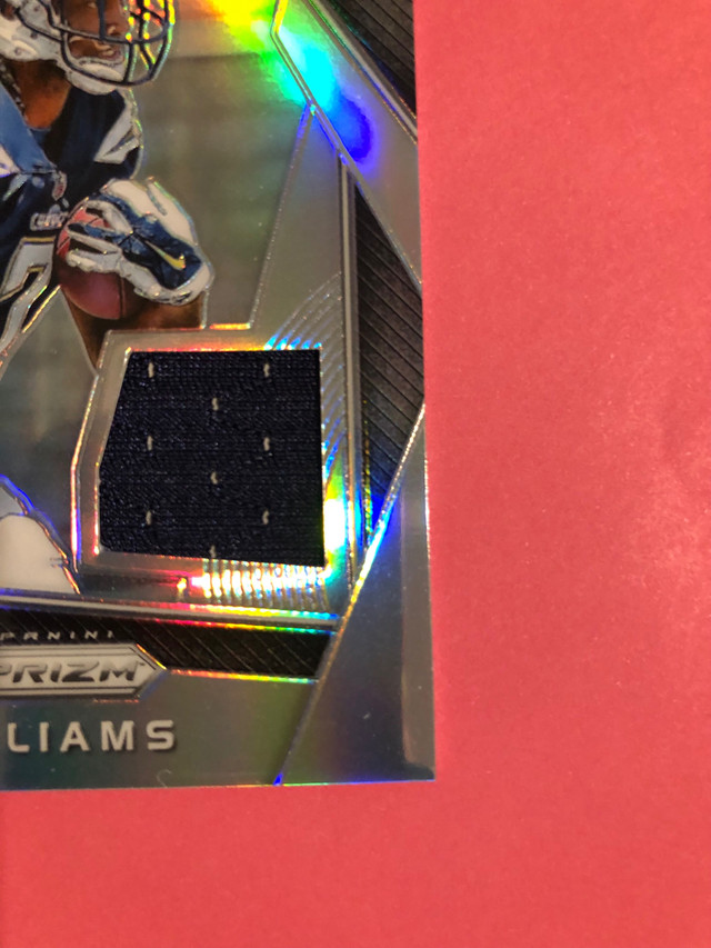 2017 Panini  Mike Williams Rookie Premier Jersey Silver Prizm in Arts & Collectibles in St. Catharines - Image 4