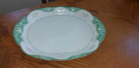 Beautiful vintage huge English Meakin  20 by14" tray