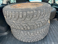 4 Nokian winter tires/225/60/17/ on rims for only $600