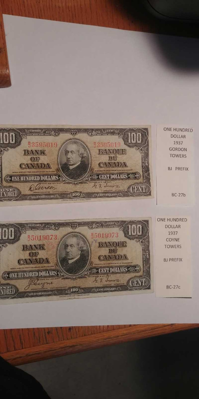100 Dollar Banknote  in Hobbies & Crafts in Edmonton