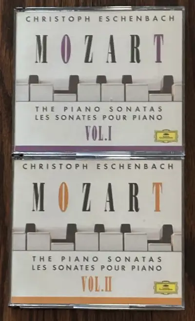 5 CD Set: Christoph Eschenbach - Mozart Piano Sonatas, View more