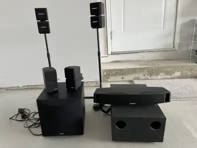 Bose 5.2 Surround Sound System with Yamaha Subwoofer, View more