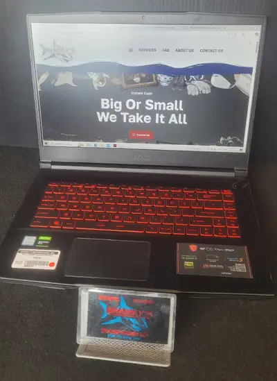 MSI i7 2.6GB/8GB/512SSD/GTX1060 Laptop (26822411), View more