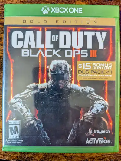 Call of Duty Black Ops 3 Gold Edition pour XBox One, View more