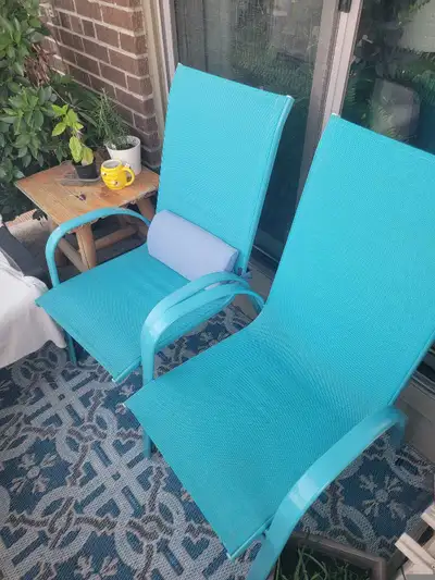 Patio chairs + beach ⛺️, View more