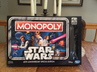 Monopoly  Star Wars 40th annivers anglais  idée cadeau