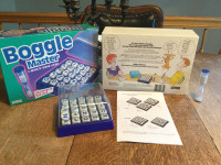 BOGGLE master 3 minutes word game an 1993