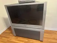 Free tv on wheels- easy to move